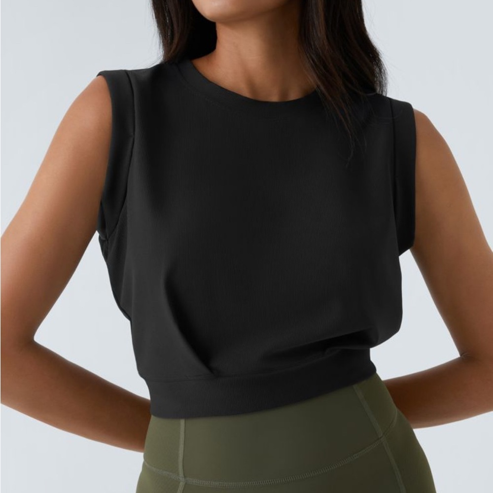 HALARA Black Muscle Tee for Women
